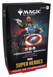 Magic the Gathering Marvel Super Heroes Commander Decks...