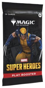 Magic the Gathering Marvel Super Heroes Play-Booster Display (30) englisch
