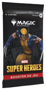 Magic the Gathering Marvel Super Heroes Play-Booster Display (30) französisch