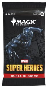 Magic the Gathering Marvel Super Heroes Play-Booster Display (30) italienisch