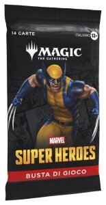 Magic the Gathering Marvel Super Heroes Play-Booster Display (30) italienisch