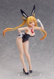 Miss Kobayashis Dragon Maid PVC Statue 1/4 Tohru: Bare...