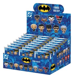 Batman 3D PVC-Taschenanhänger Series 1 Display (24)
