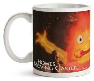 Das wandelnde Schloss Tasse Calcifer