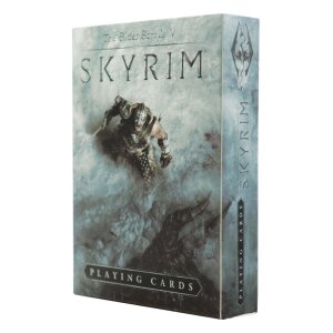 Elder Scrolls Skyrim Spielkarten Display (12)