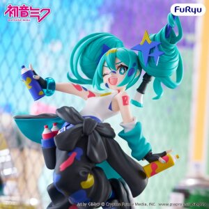 Hatsune Miku Muchute PVC Statue Paint Girl Another Color Ver. 23 cm