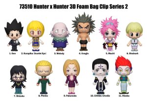 Hunter × Hunter 3D PVC-Taschenanhänger Series...