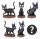 Kikis kleiner Lieferservice Minifiguren Collection Jiji 5 cm Blind Box Sortiment (6)