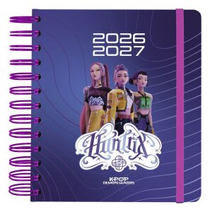 KPop Demon Hunters Terminkalender Tagesplaner 2026/2027 A5