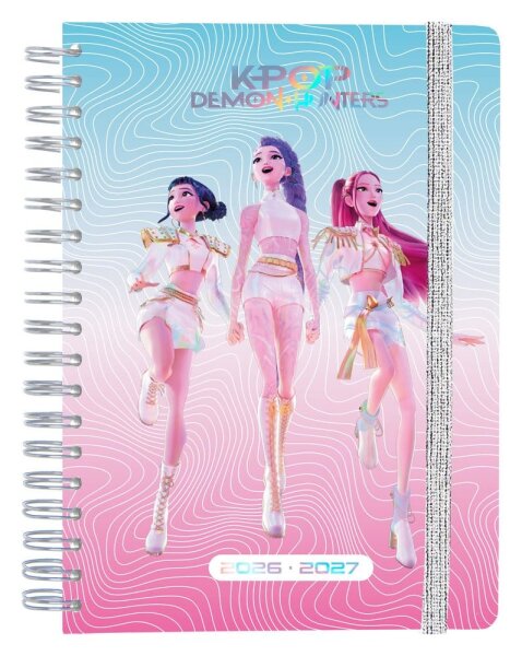 KPop Demon Hunters Terminkalender Wochenplaner 2026/2027 A5