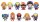 Masters of the Universe 3D PVC-Taschenanhänger Movie Series 1 Display (24)