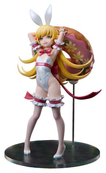 Monogatari Series PVC Statue 1/4 Shinobu Oshino White Bunny Ver. 35 cm