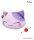 Nemuneko Cat Big Plush Plüschfigur Purple 35 cm