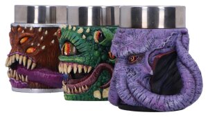 Dungeons & Dragons 3er Set Mini-Krüge Mini...