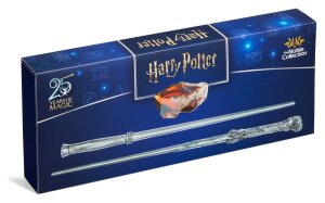 Harry Potter Celebration Wand Zauberstab Harry Potter 25th Anniversary Wands and Sorcerers Stone Set
