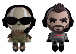 Call of Duty Vinyl Figuren Ghost & Soap Monitor...