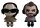 Call of Duty Vinyl Figuren Ghost & Soap Monitor Buddiez 7 cm