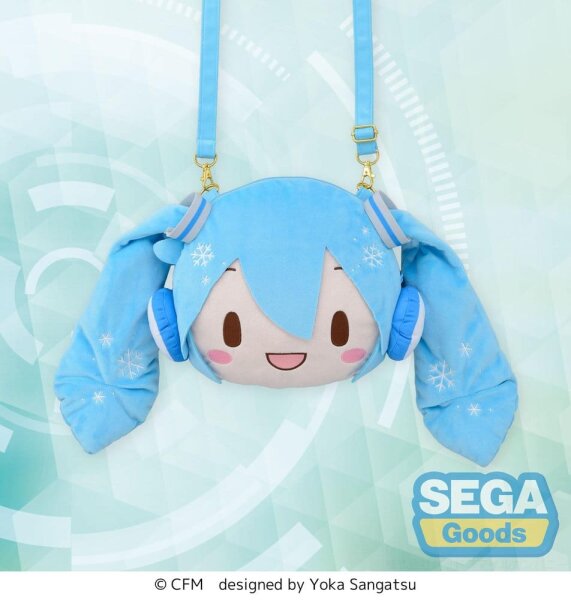 Character Vocal Series 01: Hatsune Miku Fuwa Petit Umhängetasche Snow Miku