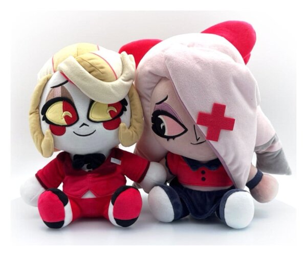 Hazbin Hotel Plüschfiguren 2er-Pack Valentine´s Charlie & Vaggie 22 cm