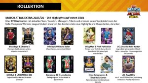 UEFA Champions League Match Attax Extra Trading Cards...