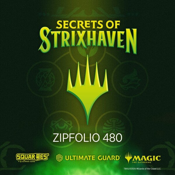 Ultimate Guard Zipfolio 480 Xenoskin Magic: The Gathering "Secrets of Strixhaven" - Witherbloom