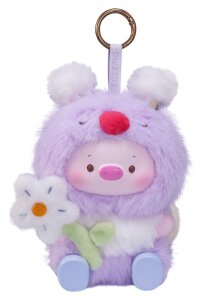 GeeGeePig: Pajamas Lullabies Blind Box Schlüsselanhänger 16 cm Display (6)