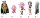 One Piece World Collectable Figure Parent-Child Bloodline 3 Minifiguren 7 cm Blind Box Display (12)
