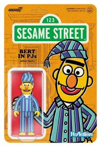 Sesamstraße ReAction Actionfigur Wave 06 Bert (PJ)...