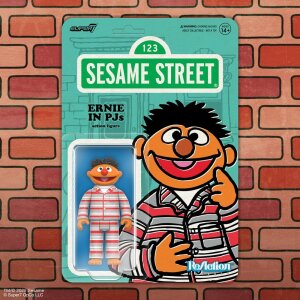 Sesamstraße ReAction Actionfigur Wave 06 Ernie (PJs) 10 cm