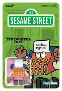 Sesamstraße ReAction Actionfigur Wave 06 Typewriter...