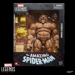 The Amazing Spider-Man Marvel Legends Actionfigur Marvels Grizzly 15 cm