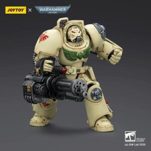 Warhammer 40,000 Actionfigur Dark Angels Deathwing Terminator 3 with Power Fist and Assault Cannon 14 cm