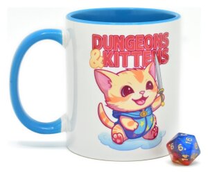 Glassstaff Geschenkbox Tasse & Würfel D20...