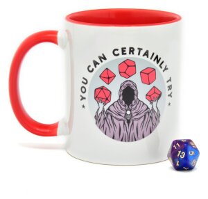 Glassstaff Geschenkbox Tasse & Würfel D20 You...