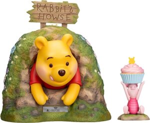 Disney Master Craft Statue Winnie Puuh & Ferkel 33 cm