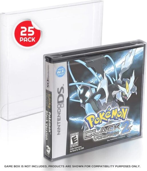 PET Gehäuse 25er-Pack für Nintendo DS Spiele