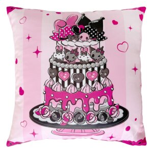 Sanrio Pink Black Party Series Kissen Kuromi & My...