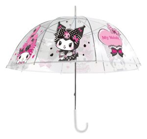Sanrio Pink Black Party Series Regenschirm Kuromi &...