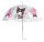 Sanrio Pink Black Party Series Regenschirm Kuromi & My Melody Transparent