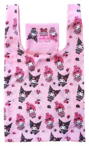 Sanrio Pink Black Party Series Tragetasche Kuromi &...