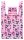 Sanrio Pink Black Party Series Tragetasche Kuromi & My Melody Foldable