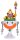 Der Super Mario Galaxy Film Actionfigur Bowser Jr. with Clown Car 13 cm