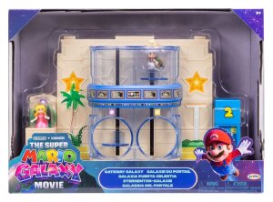 Der Super Mario Galaxy Film Diorama mit 2 Minifiguren...