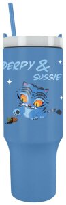 KPop Demon Hunters Edelstahl-Trinkbecher Fuzzy Derpy 1130 ml