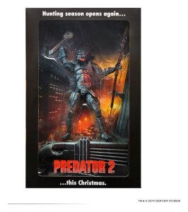 Predator 2 Actionfigur City Hunter Poster Series 18 cm