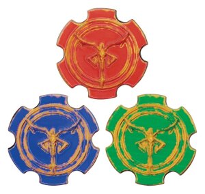 Resident Evil 4 Replik Church Puzzle Medallion Set