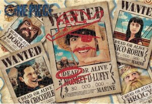 One Piece Puzzle 1000 Teile Wanted