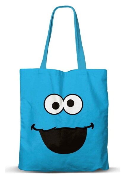 Sesamstraße FAN Einkaufstasche Cookie Monster Face