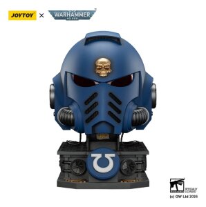 Warhammer 40,000 Captain MkX Helmet & Display Stand...