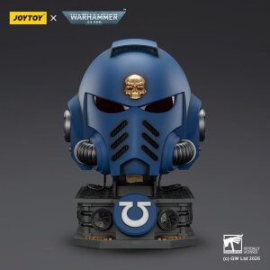 Warhammer 40,000 Captain MkX Helmet & Display Stand...